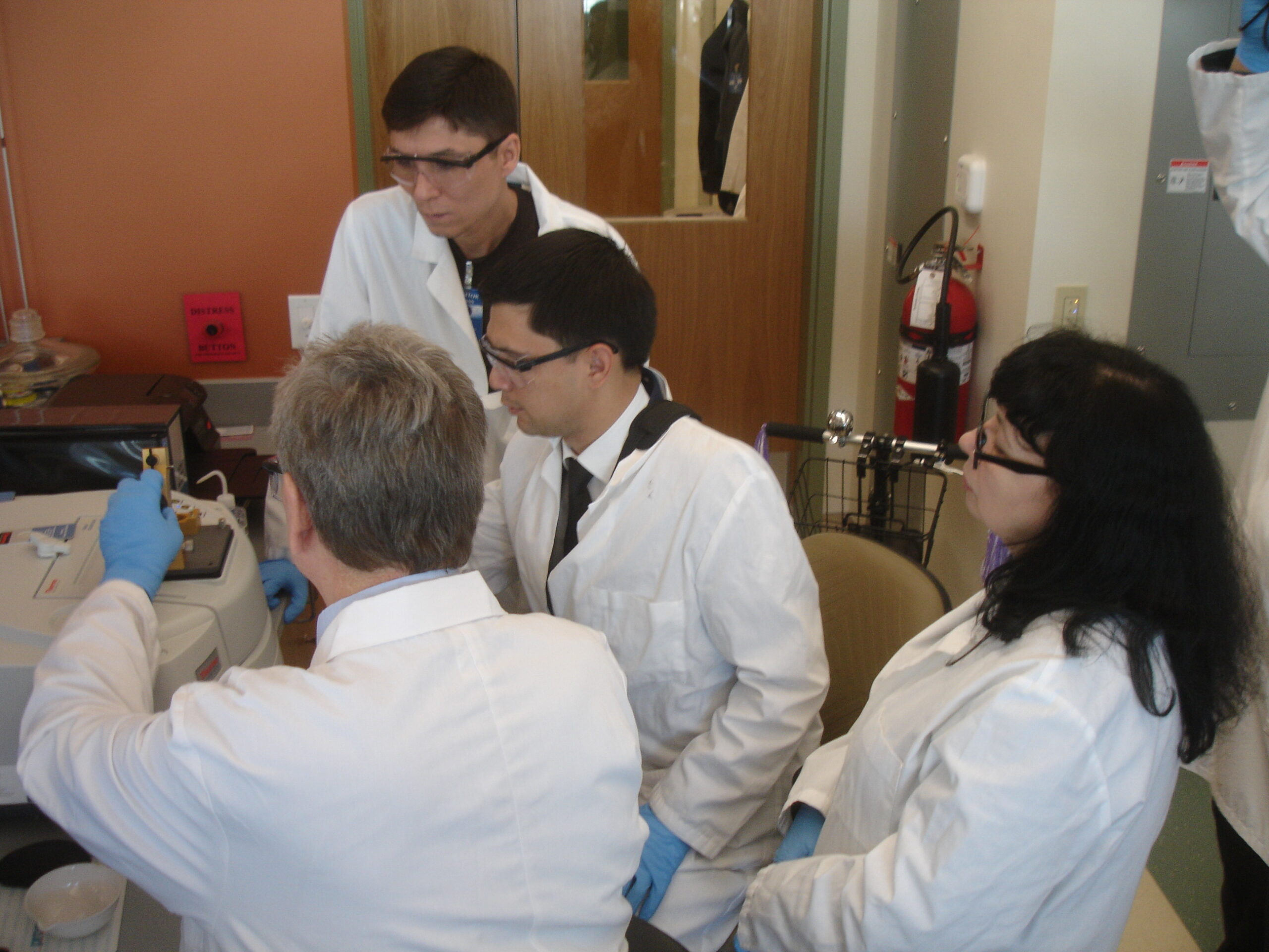 Photo of Forensic Technicians Working